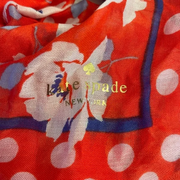 Floral kate spade scarf - Picture 2 of 2